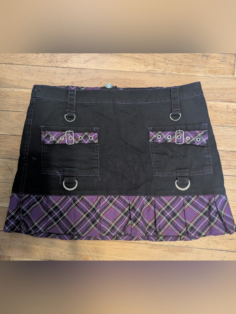 Vintage Purple Plaid Tripp NYC skirt